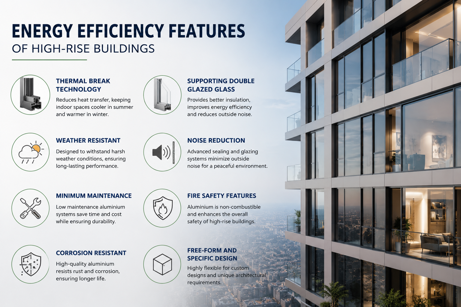 Energy Efficiency Features of High-Rise Buildings