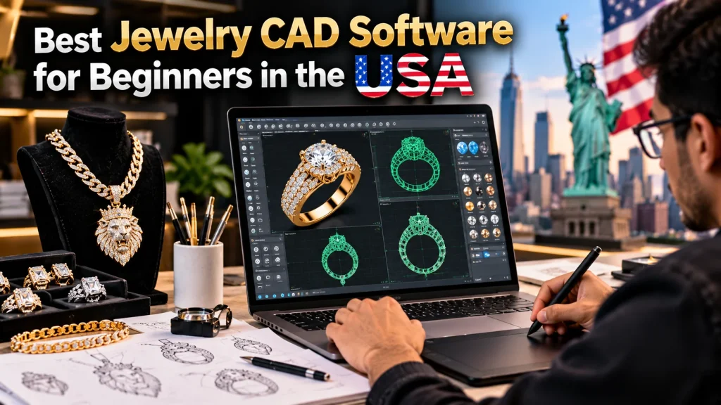 Best Jewelry CAD Software for Beginners in the USA